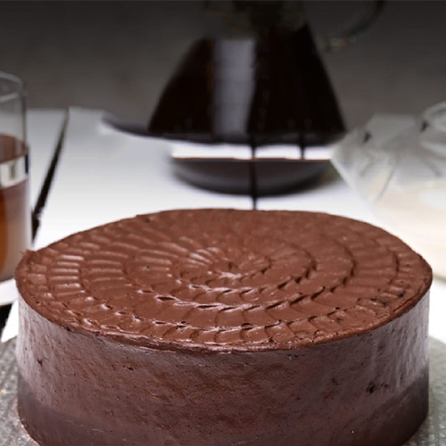 Peng's Kitchen: Triple Malt Chocolate Cake