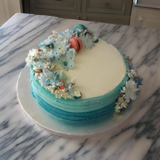 3Lbs Ocean Breeze Bloom Cake from Armeen