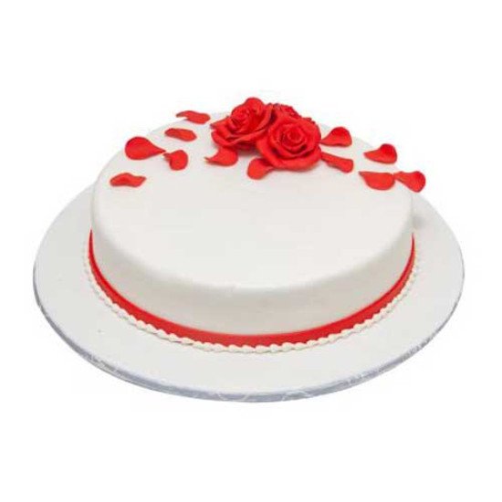 2Lbs Red Rose Cake Kitchen Cuisine