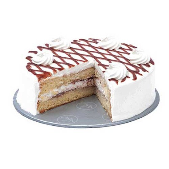 Kitchen Cuisine Strawberry Sponge Cream Cake - 2Lbs