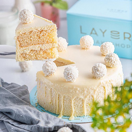 Raffaello Cake from Layers Bake Shop