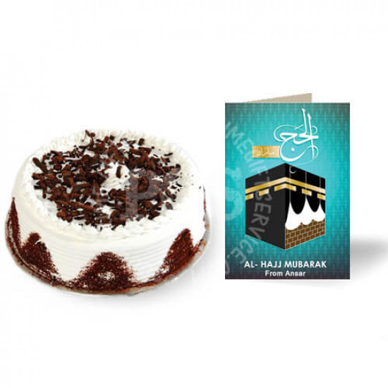 2lbs Cake and Hajj Card