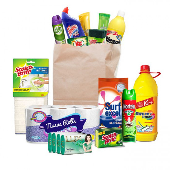 Send Cleaning Essentials Grocery Pack to Pakistan - Grocery Pack